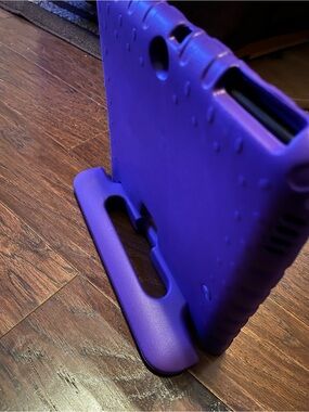 Source Unknown Purple Kids Tablet Case with Handle Stand